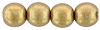 Round Beads 6mm (loose) : ColorTrends: Saturated Metallic Ceylon Yellow