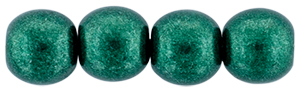 Round Beads 6mm (loose)  : ColorTrends: Saturated Metallic Martini Olive