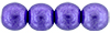 Round Beads 6mm (loose)  : ColorTrends: Saturated Metallic Ultra Violet