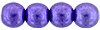 Round Beads 6mm (loose) : ColorTrends: Saturated Metallic Ultra Violet