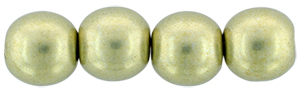 Round Beads 6mm (loose)  : ColorTrends: Saturated Metallic Limelight