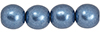 Round Beads 6mm (loose) : ColorTrends: Saturated Metallic Bluestone