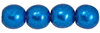 Round Beads 6mm (loose) : ColorTrends: Saturated Metallic Galaxy Blue