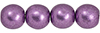 Round Beads 6mm (loose) : ColorTrends: Saturated Metallic Grapeade