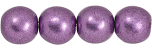 Round Beads 6mm (loose) : ColorTrends: Saturated Metallic Grapeade