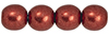Round Beads 6mm (loose) : ColorTrends: Saturated Metallic Merlot