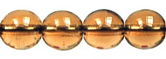 Round Beads 6mm (loose) : Smoky Topaz