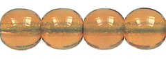 Round Beads 6mm (loose) : Milky Topaz