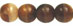 Round Beads 6mm (loose) : Milky Caramel