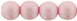 Round Beads 6mm (loose) : Powdery - Pastel Pink