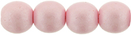 Round Beads 6mm (loose) : Powdery - Pastel Pink