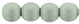 Round Beads 6mm (loose) : Powdery - Pastel Gray