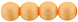 Round Beads 6mm (loose) : Powdery - Pastel Orange
