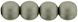 Round Beads 6mm (loose) : Powdery - Taupe