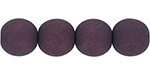 Round Beads 6mm (loose) : Deep Plum