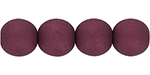 Round Beads 6mm (loose) : Crushed Berry
