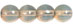 Round Beads 6mm (loose) : Opaque Lt Gray