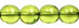 Round Beads 6mm (loose) : Olivine