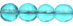 Round Beads 6mm (loose) : Aquamarine