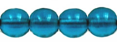 Round Beads 6mm (loose) : Teal
