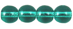 Round Beads 6mm (loose) : Dk Teal