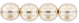 Round Beads 6mm (loose) : Transparent Pearl - Hazelwood