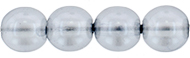 Round Beads 6mm (loose) : Transparent Pearl - Vapor