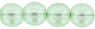 Round Beads 6mm (loose) : Transparent Pearl - Pretty Parrot