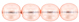 Round Beads 6mm (loose) : Transparent Pearl - Ballet Slipper