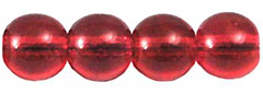 Round Beads 6mm (loose) : Fuchsia
