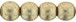 Round Beads 6mm (loose) : ColorTrends: Saturated Metallic Hazelnut