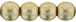 Round Beads 6mm (loose) : ColorTrends: Saturated Metallic Hazelnut