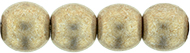 Round Beads 6mm (loose) : ColorTrends: Saturated Metallic Hazelnut