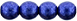 Round Beads 6mm (loose) : ColorTrends: Saturated Metallic Lapis Blue