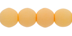 Round Beads 6mm (loose) : Bondeli Orange
