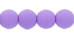 Round Beads 6mm (loose) : Bondeli Violet
