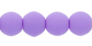 Round Beads 6mm (loose) : Bondeli Violet