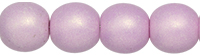 Round Beads 6mm (loose) : Neon Lavender