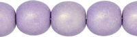 Round Beads 6mm (loose) : Neon Grape