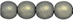 Round Beads 6mm (loose) : Neon Gray