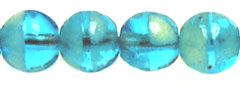 Round Beads 6mm (loose) : Phosphorus/Blue