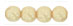 Round Beads 6mm (loose) : Luster - Opaque Champagne