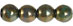 Round Beads 6mm (loose) : Turqoise - Bronze Picasso
