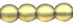 Round Beads 6mm (loose) : Matte - Dk Olivine