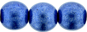 Round Beads 8mm (loose) : ColorTrends: Saturated Metallic Navy Peony