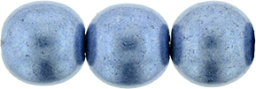 Round Beads 8mm (loose) : ColorTrends: Saturated Metallic Neutral Gray