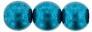 Round Beads 8mm (loose) : ColorTrends: Saturated Metallic Shaded Spruce