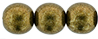 Round Beads 8mm (loose) : ColorTrends: Saturated Metallic Emperador