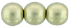 Round Beads 8mm (loose) : ColorTrends: Saturated Metallic Limelight