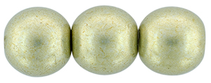 Round Beads 8mm (loose) : ColorTrends: Saturated Metallic Limelight